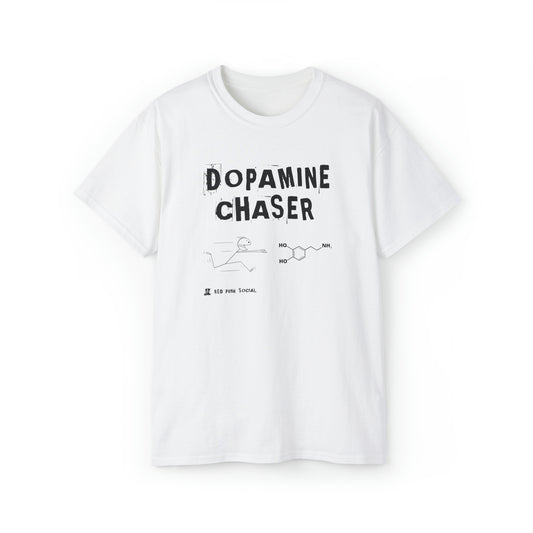 Dopamine Chaser (Molecule) Unisex Cotton T-Shirt