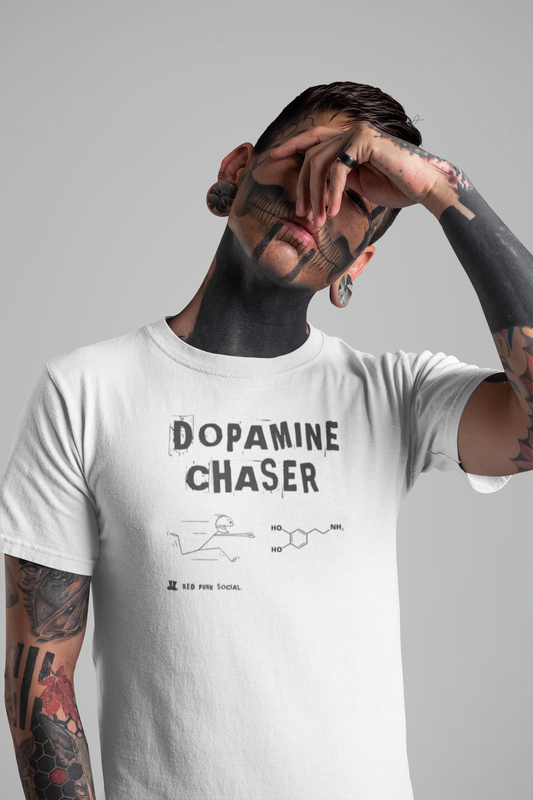 Dopamine Chaser (Molecule) Unisex Cotton T-Shirt