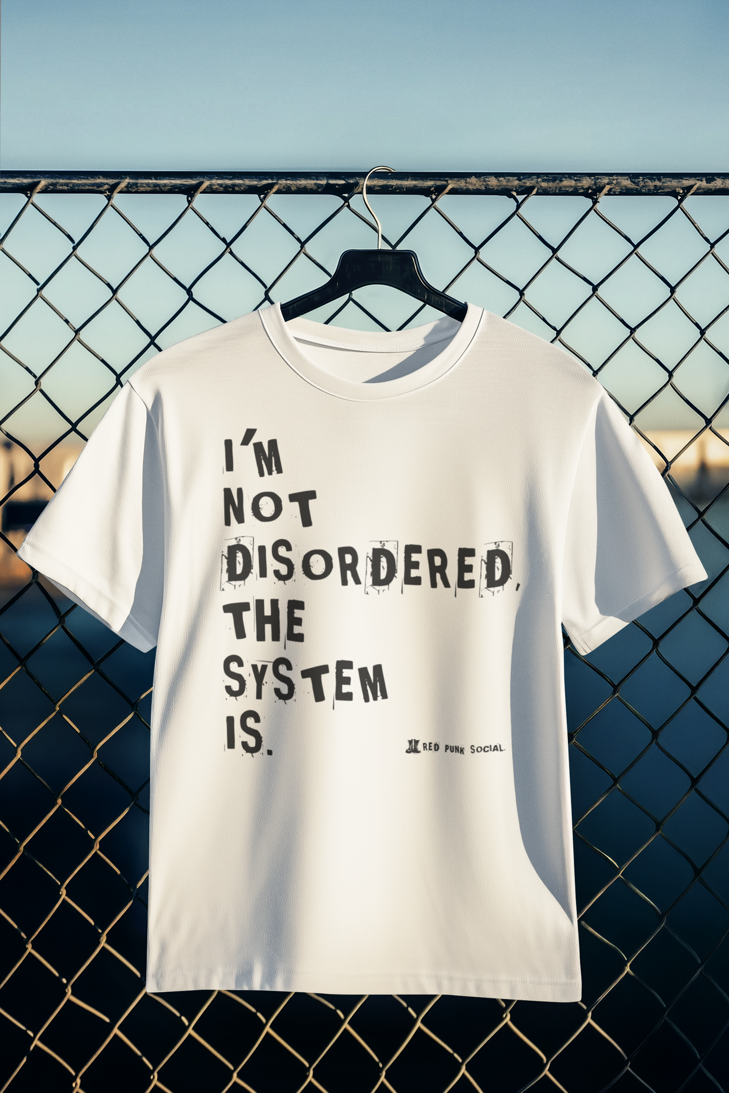 Rebel System Tee - Unisex Heavy Cotton T-Shirt with Bold Statement